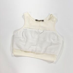 Masfer Su structural mesh crop top 38